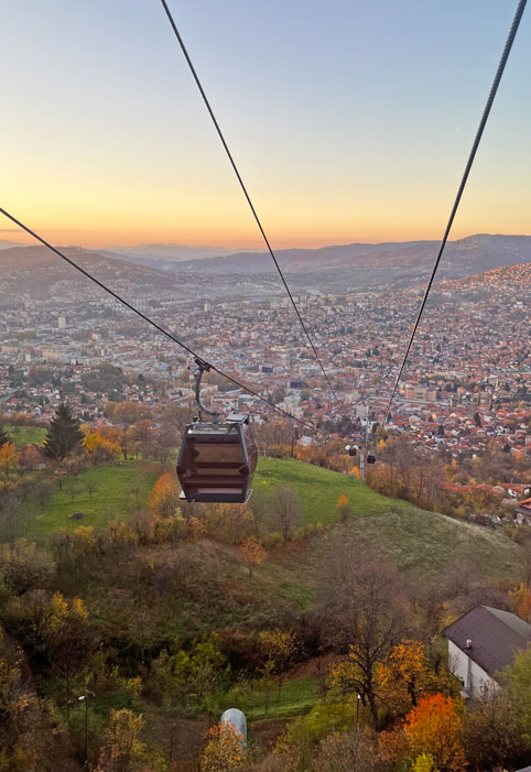 Sarajevo bosnia funicolare