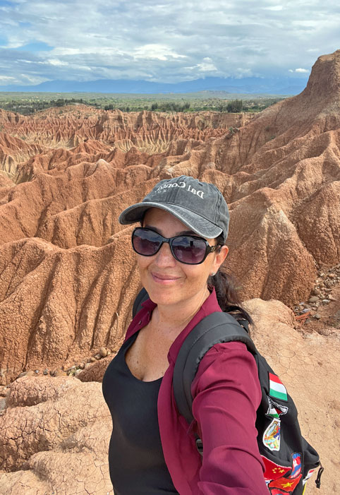 Deserto del Tatacoa rosso