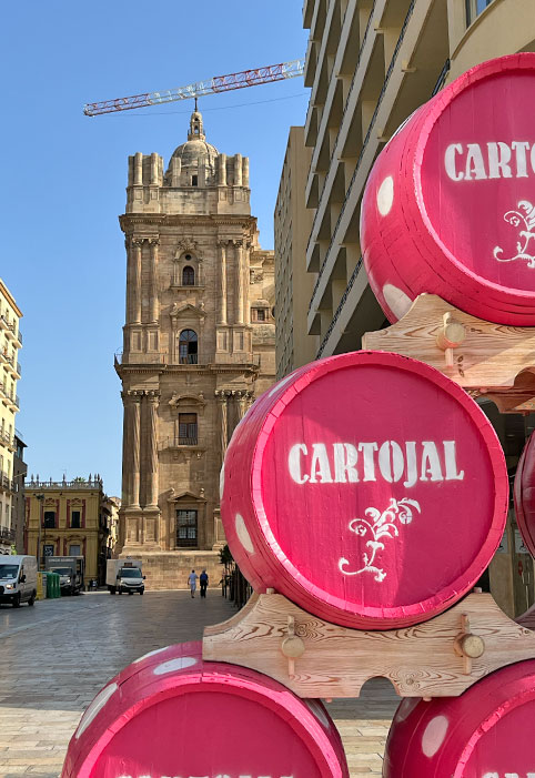 Fiera di Malaga ad agosto